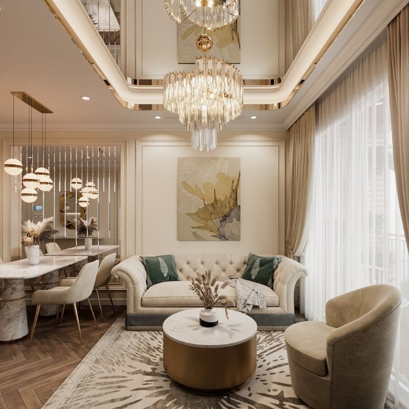 Phong cách nội thất luxury như thế nào