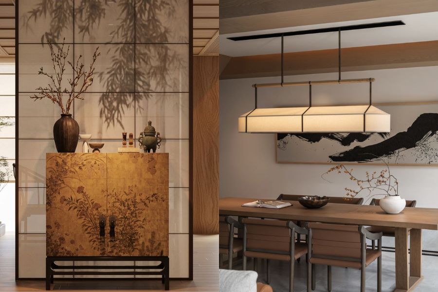 Giấy Shoji được ứng dụng trong nội thất khá phổ biến