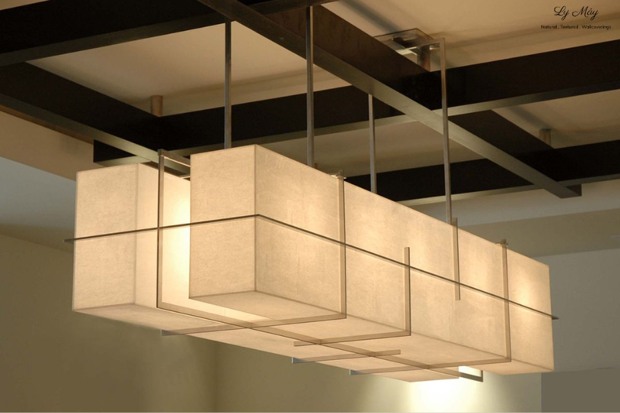 Giấy shoji được sử dụng phổ biến trong decor
