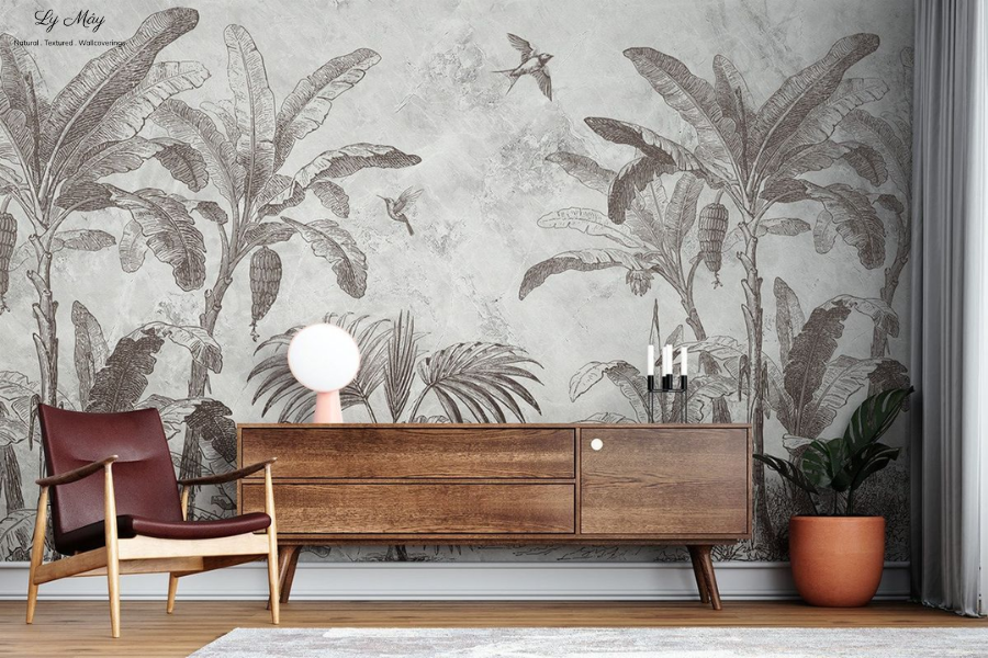 Ly Mây mang đến xu hướng wallcovering Châu Âu