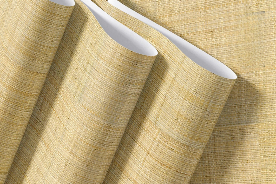 Có lớp giấy gạo giúp cố định bề mặt giấy đan