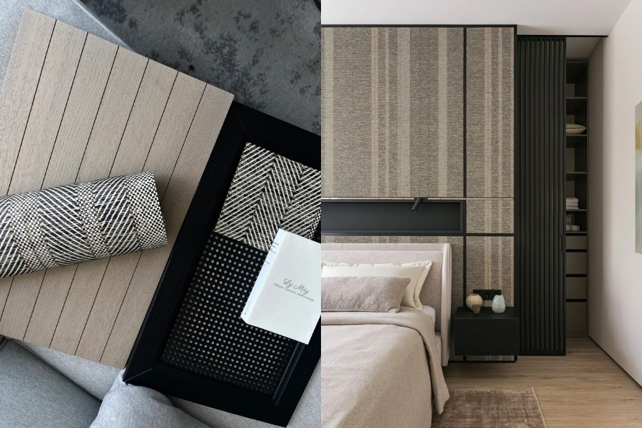 Giấy dán tường phù hợp với đa dạng phong cách