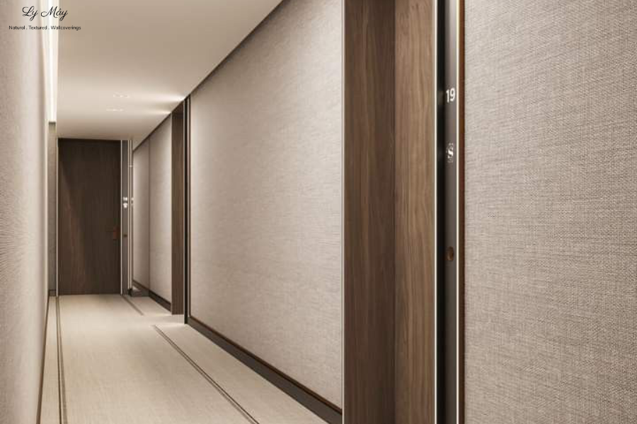 Vải dán tưởng sử dụng trong không gian cao cấp